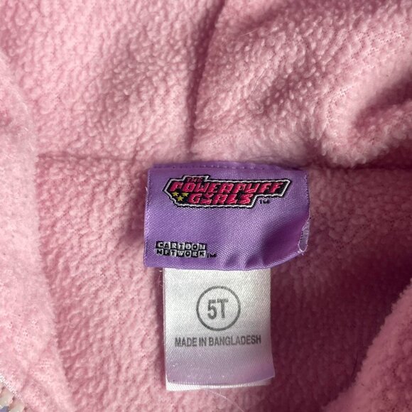 Vintage Powerpuff Girls Pastel Pink And Purple Fleece Lined Toddler Jacket 5T 💓 - Picture 4 of 5